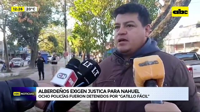 ¡Justicia para Nahuel! Pobladores marchan pacíficamente en Alberdi y acusan a la Policía