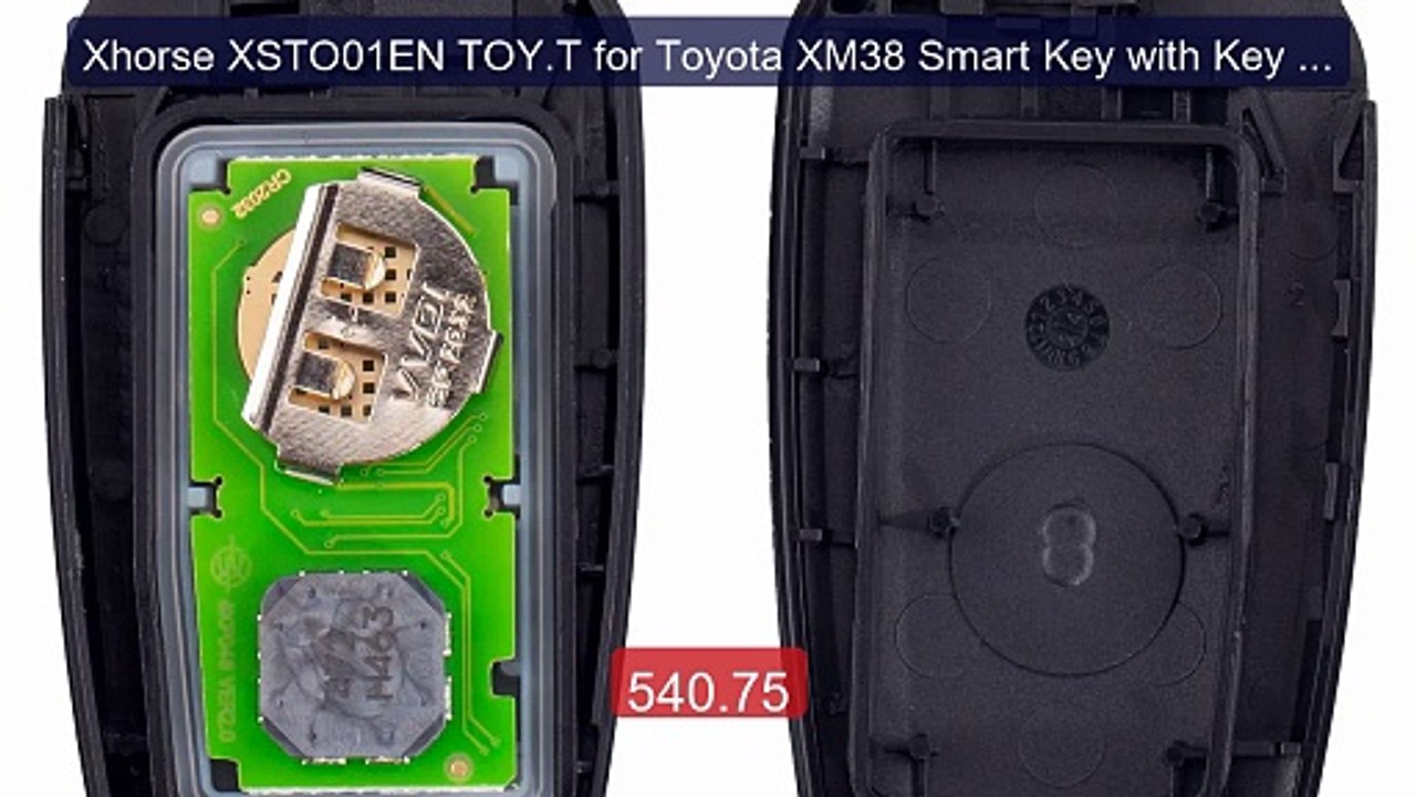 Xhorse XSTO01EN TOY.T for Toyota XM38 Smart Key with Key Shell... -- Best Buy 2026 | Great Quality!
