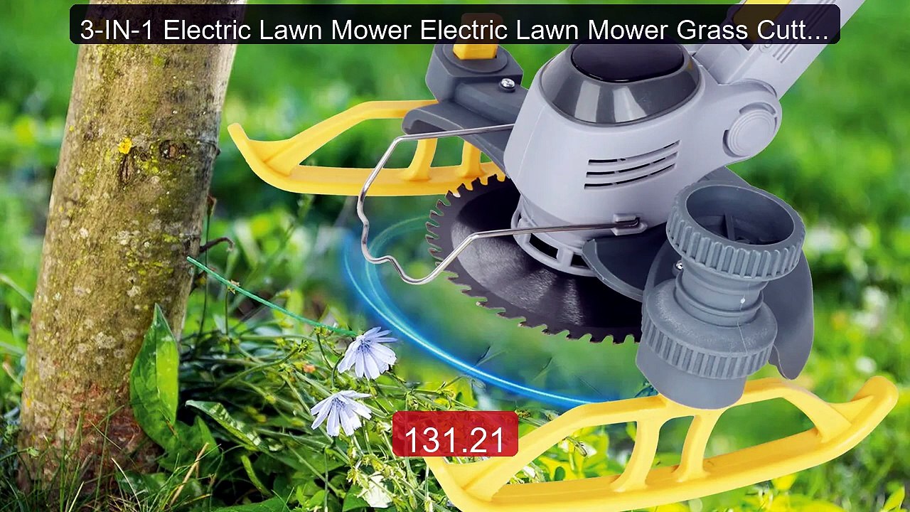 3-IN-1 Electric Lawn Mower Electric Lawn Mower Grass Cutter... -- Top Pick 2026 | Unbeatable Price!