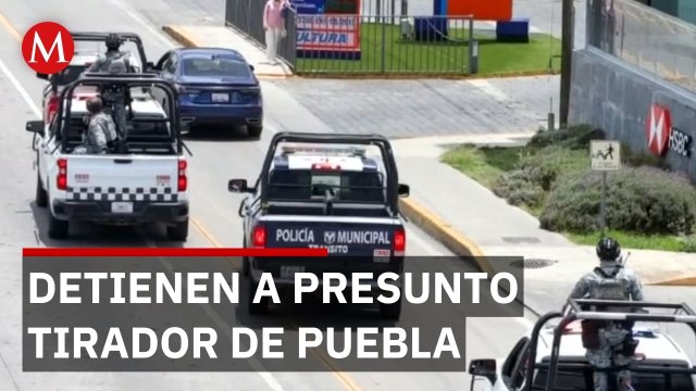 Identifican y detienen al presunto tirador de Atlixcayotl, Puebla