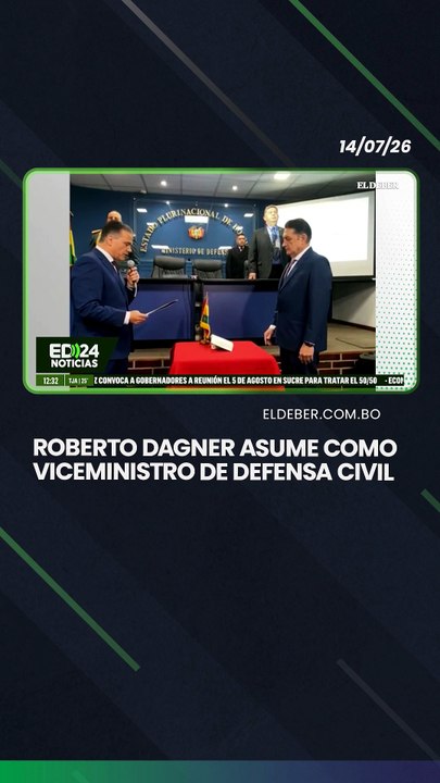 Roberto Dagner asume como viceministro de Defensa Civil