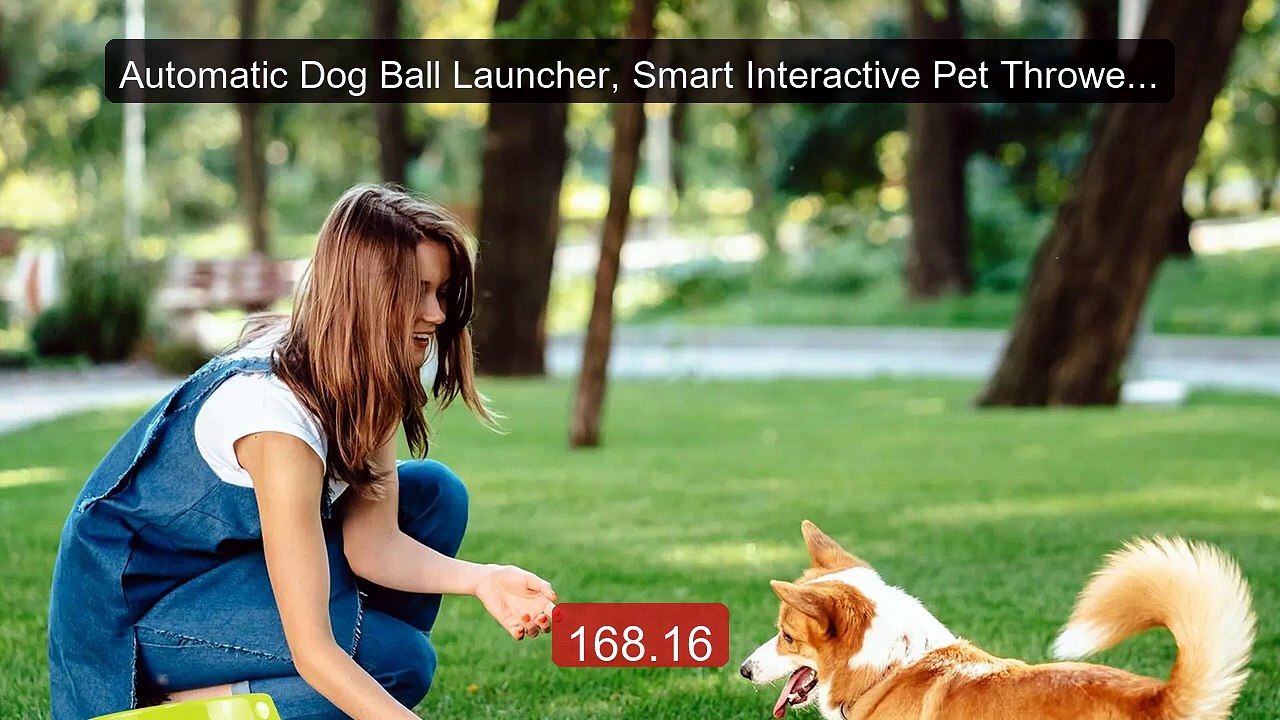 Automatic Dog Ball Launcher, Smart Interactive Pet Thrower wit... -- Hot Deal 2026 | Limited Offer!