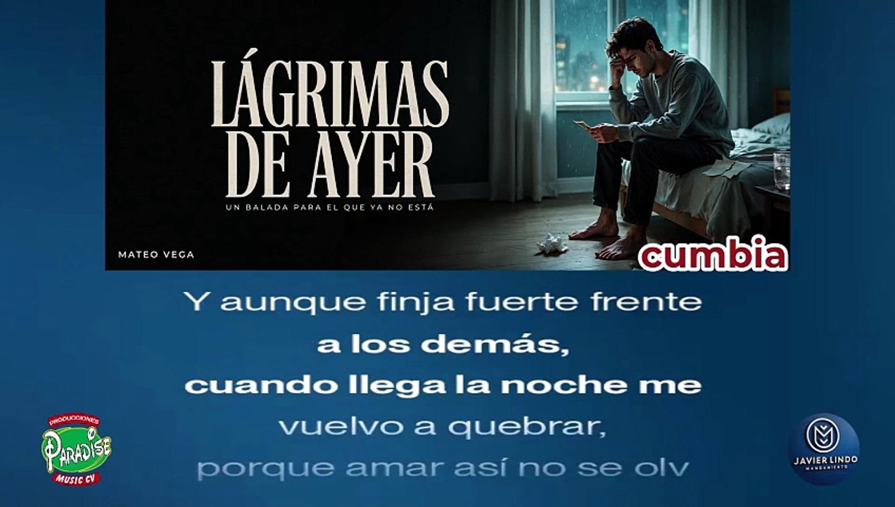 LAGRIMAS DE AYER cumbia AUTOR JAVIER LINDO M.2