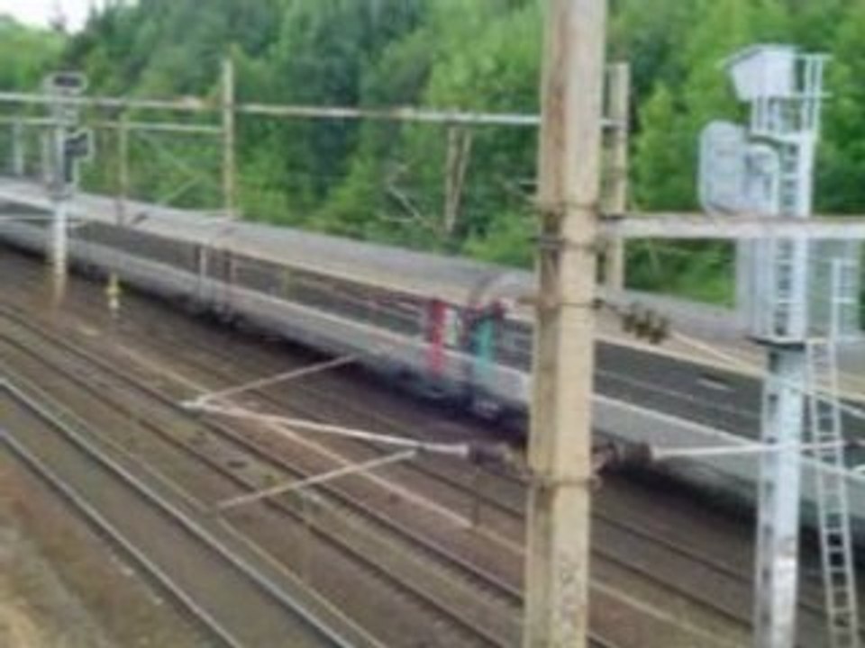 Train Corail Intercités en provenance de Paris-Nord