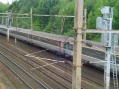 Train Corail Intercités en provenance de Paris-Nord