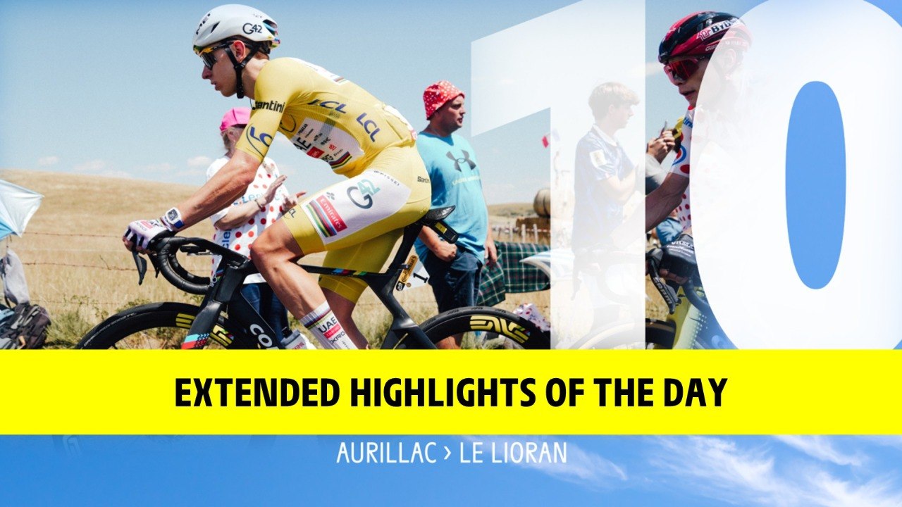 Tour de France 2026 - Stage 10 Extended Highlights