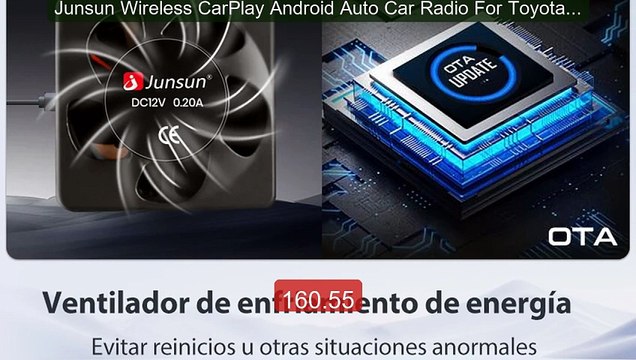 Junsun Wireless CarPlay Android Auto Car Radio For Toyota A... Top Pick 2026 | Unbeatable Price!