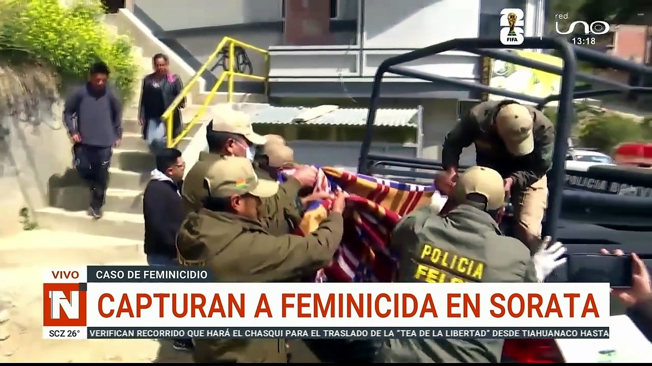 Capturan a feminicida en Sorata