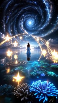 The Celestial Vortex Awakens | Mind-Blowing Oceanic Surreal Fantasy in 4K
