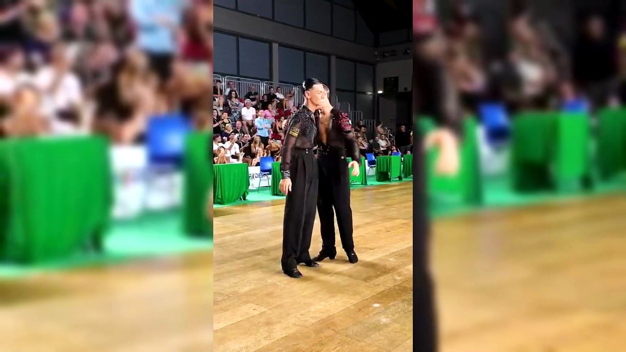 Danza sportiva, il ballerino sassarese Luca Sechi medaglia d'oro a Rimini