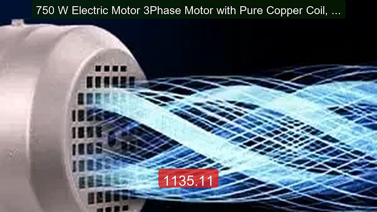750 W Electric Motor 3Phase Motor with Pure Copper Coil, Asynchrono... -- Top Rated 2026 | Buy Now!