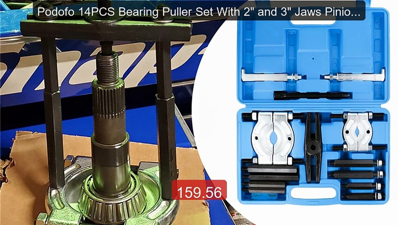 Podofo 14PCS Bearing Puller Set With 2" and 3" Jaws Pinion Wh... -- Amazing Value 2026 | Must Have!