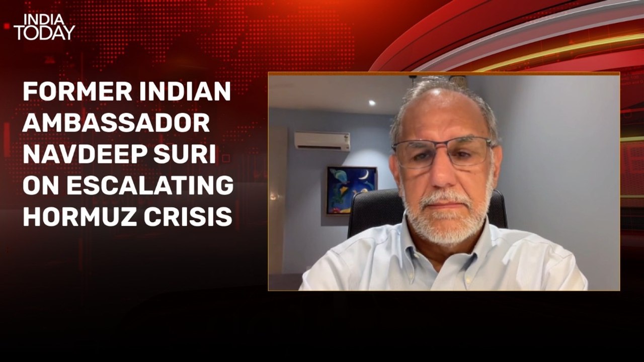 Global policeman becoming lawbreaker: Navdeep Suri on Strait of Hormuz crisis