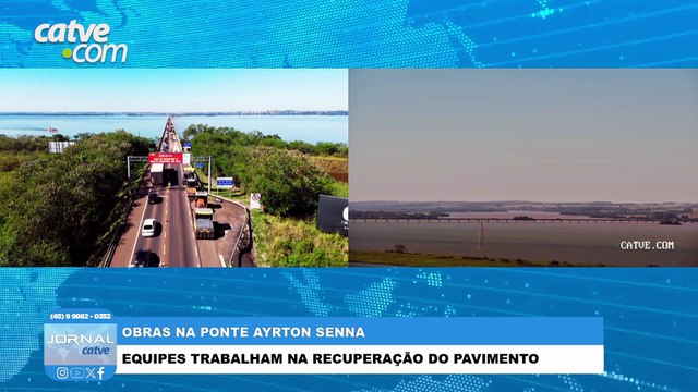 Não está previsto bloqueio total , diz gerente sobre obras na Ponte Ayrton Senna