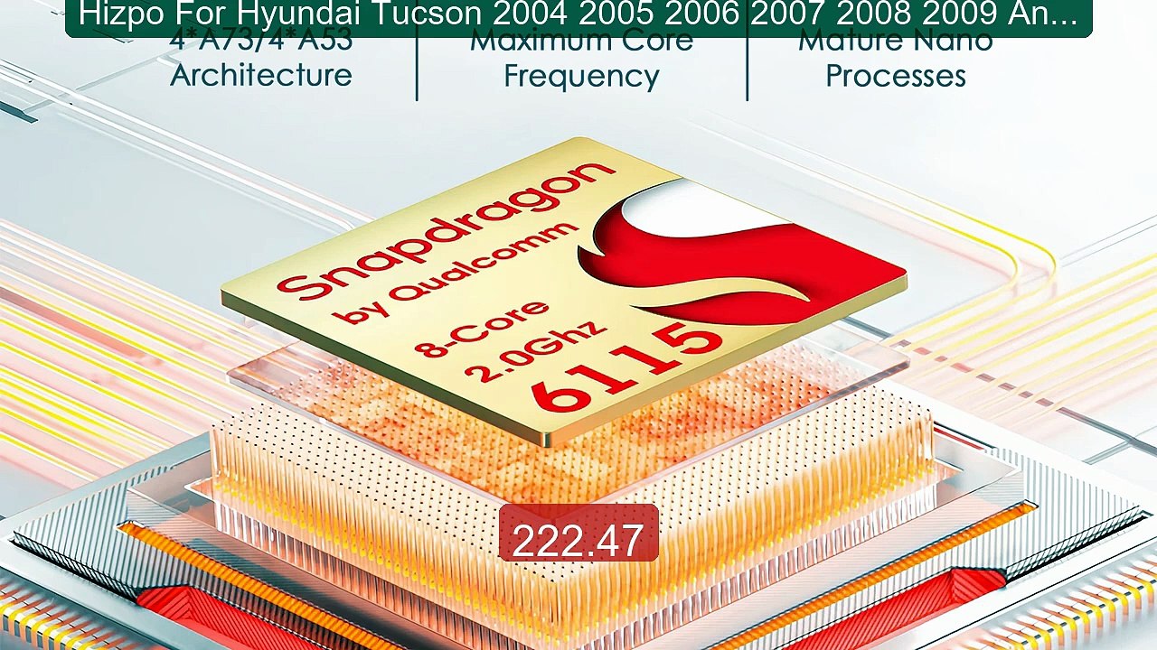 Hizpo For Hyundai Tucson 2004 2005 2006 2007 2008 2009 Androi... -- Amazing Value 2026 | Must Have!