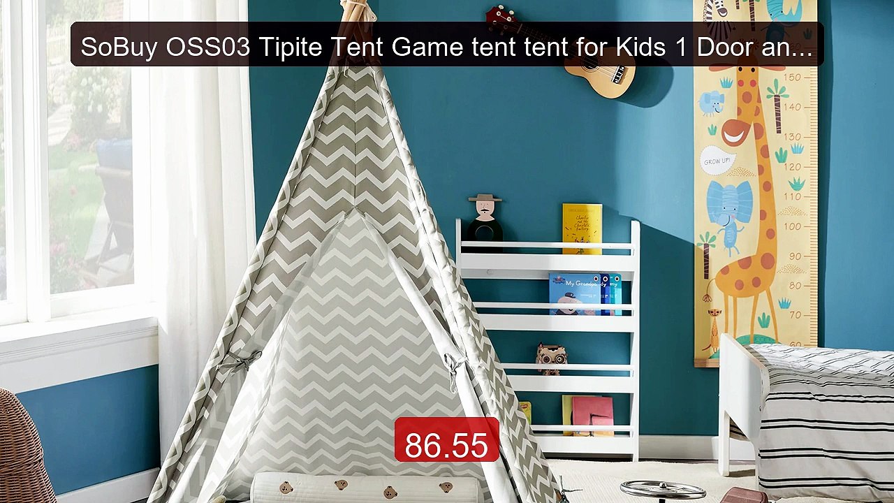 SoBuy OSS03 Tipite Tent Game tent tent for Kids 1 Door and 1 Window... -- Top Rated 2026 | Buy Now!