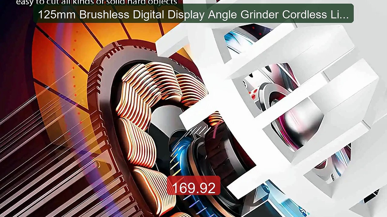 125mm Brushless Digital Display Angle Grinder Cordless Li Ion... -- Amazing Value 2026 | Must Have!