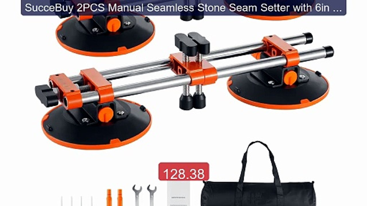 SucceBuy 2PCS Manual Seamless Stone Seam Setter with 6in Vacuu... -- Best Buy 2026 | Great Quality!