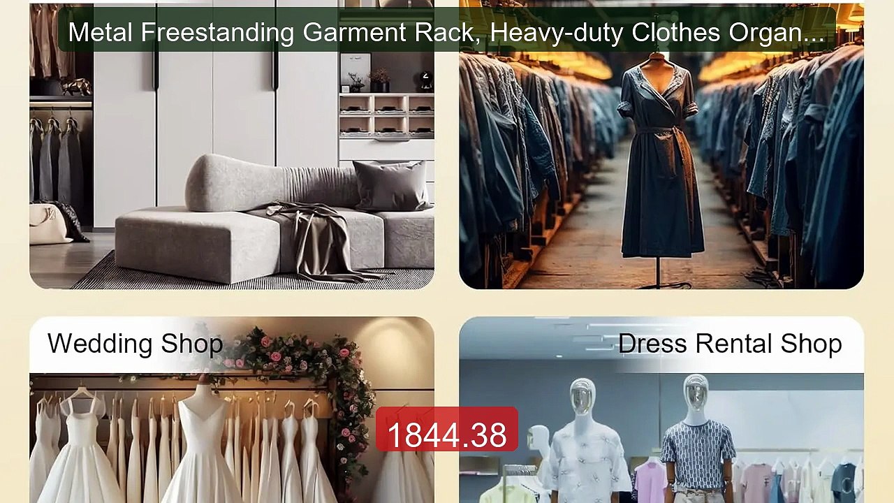 Metal Freestanding Garment Rack, Heavy-duty Clothes Organiz... -- Top Pick 2026 | Unbeatable Price!