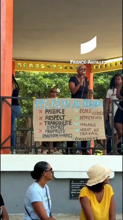 [GUADELOUPE] Une femme souffre de paralysie faciale à cause des coupures d'eau