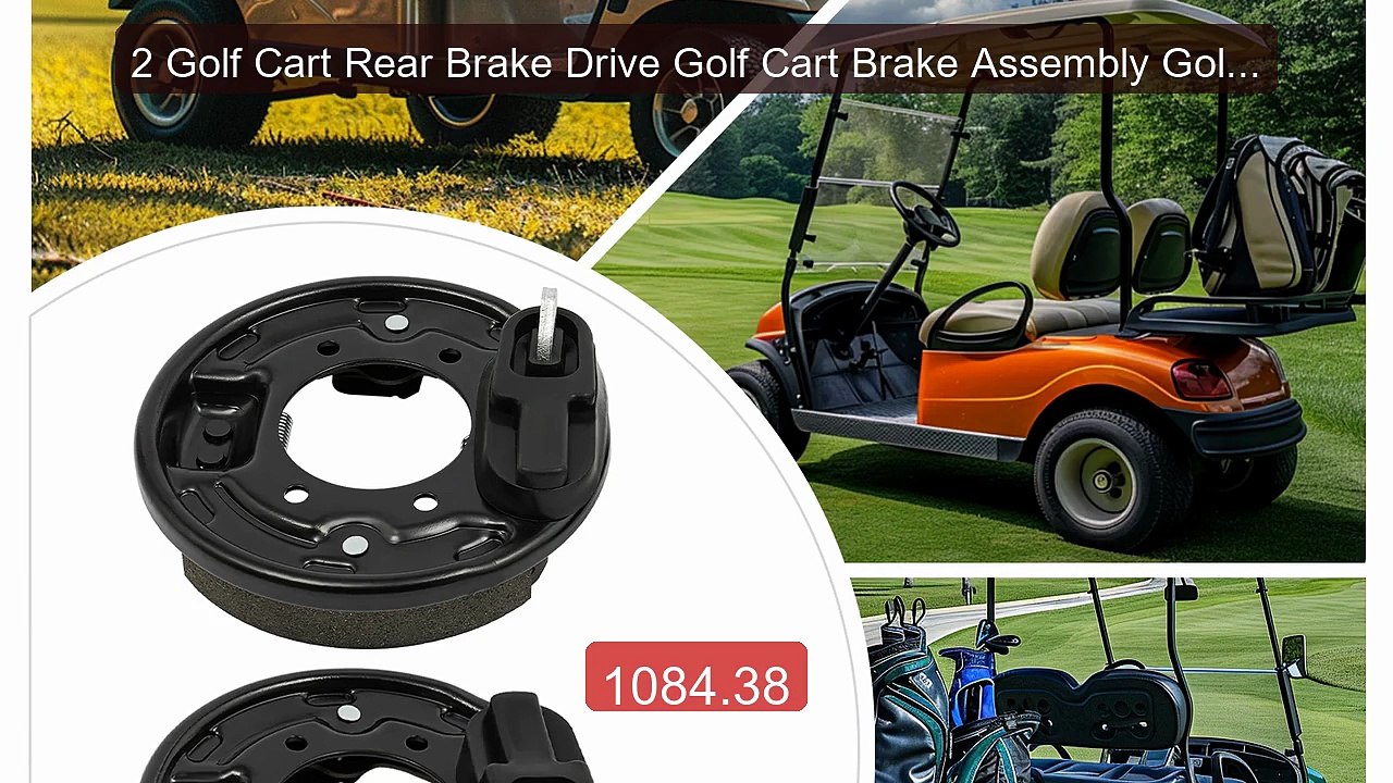 2 Golf Cart Rear Brake Drive Golf Cart Brake Assembly Golf Cart Br... -- Best Deal 2026 | Shop Now!