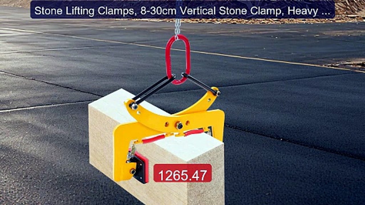 Stone Lifting Clamps, 8-30cm Vertical Stone Clamp, Heavy Duty ... -- Hot Deal 2026 | Limited Offer!