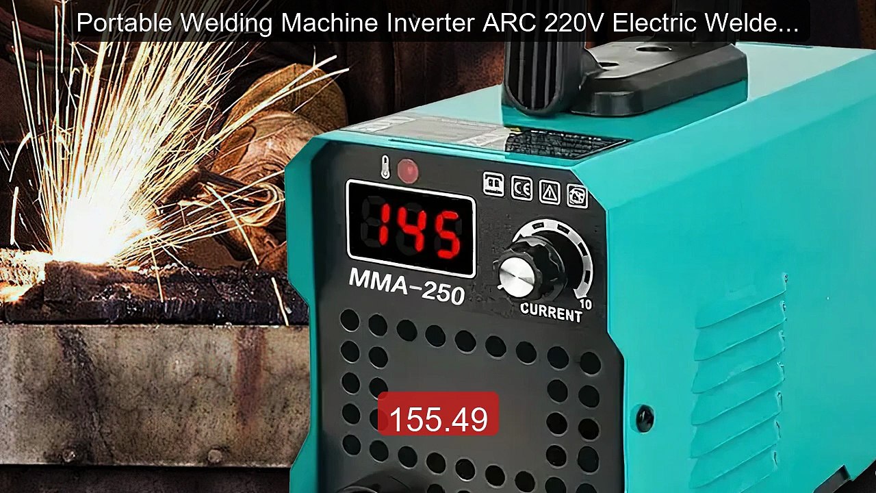 Portable Welding Machine Inverter ARC 220V Electric Welder Cur... -- Hot Deal 2026 | Limited Offer!