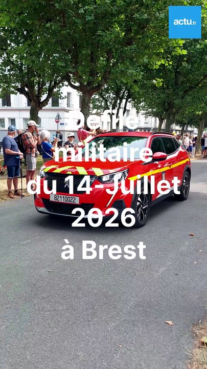 Défilé militaire 14-juillet 2026 - Cours Dajot à Brest