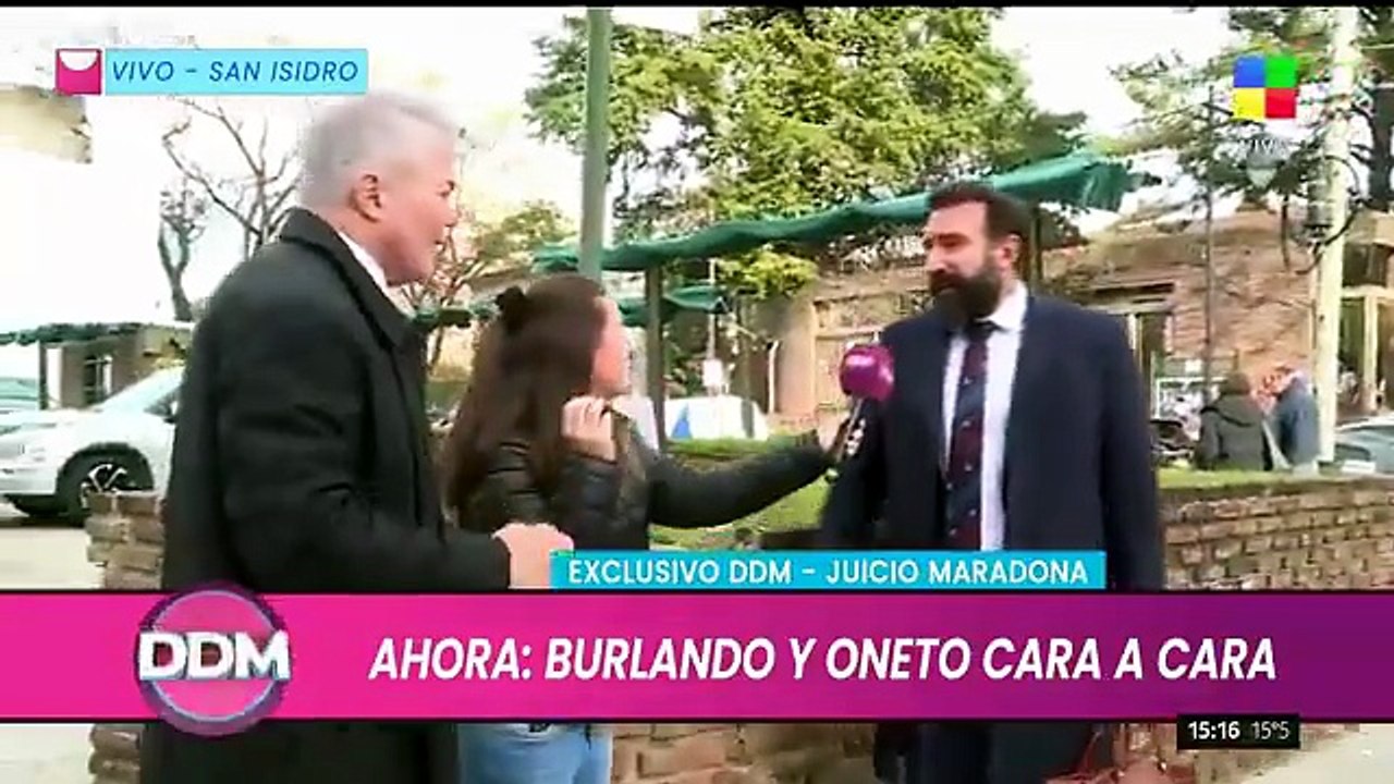 Fernando Burlando y Oneto, firmaron la paz