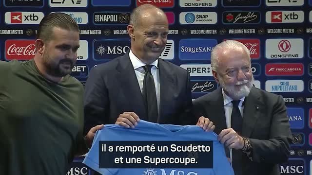 Naples - Allegri veut capitaliser sur les succès de Conte au club