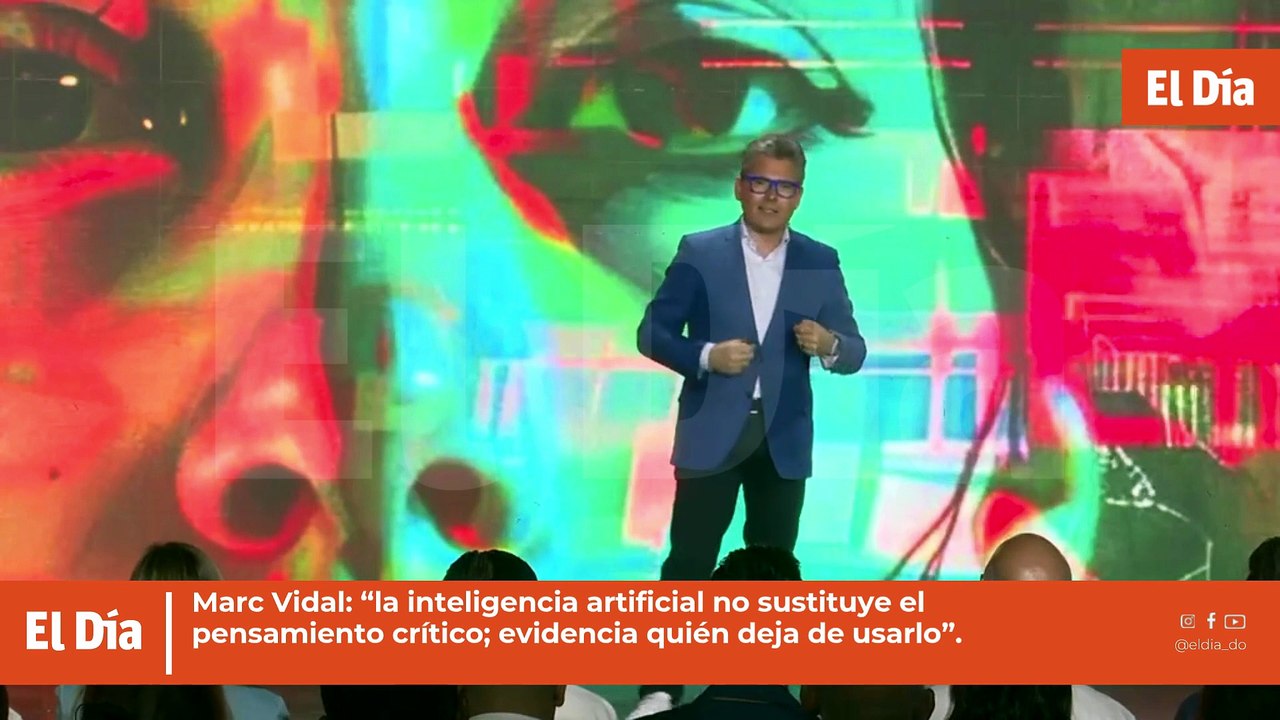 Marc Vidal: “la inteligencia artificial no sustituye el pensamiento crítico; evidencia quién deja de usarlo”.