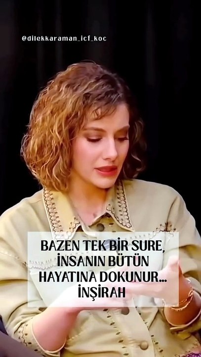 SOYAL MEDYADAN SEÇTİKLERİMİZ: "İnşirah Suresi Beni Çok Etkiledi"