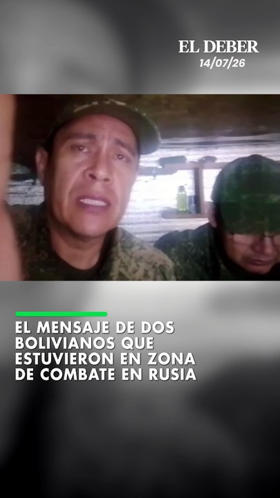 El mensaje de dos bolivianos que estuvieron en zona de combate en Rusia