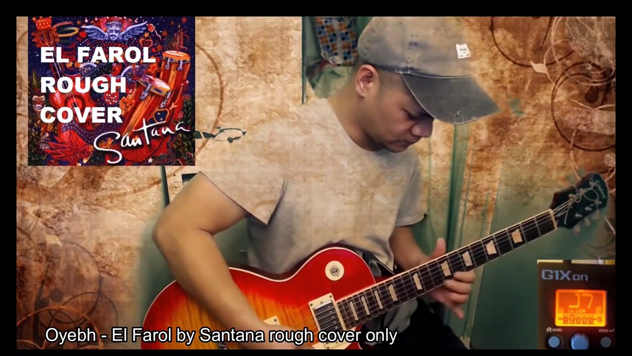 Santana - El Farol rough Guitar cover