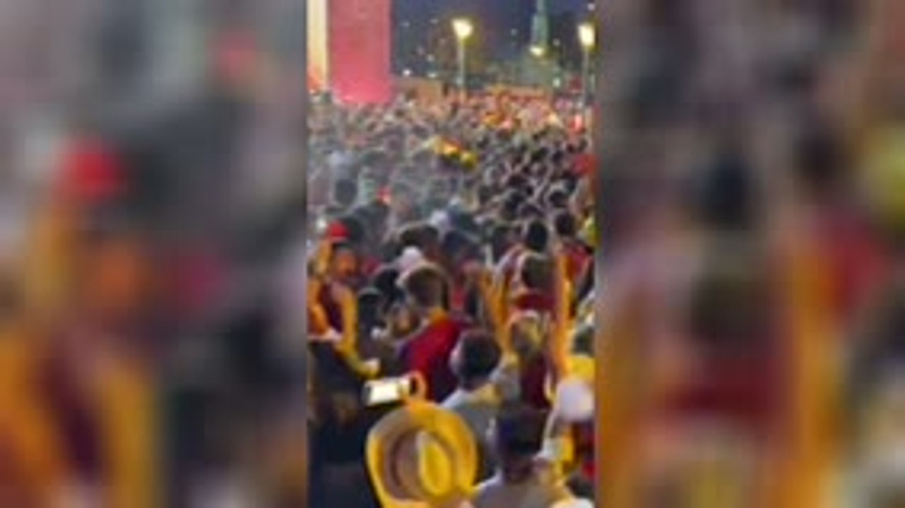 Scenes in Madrid as Spain reach the World Cup final
