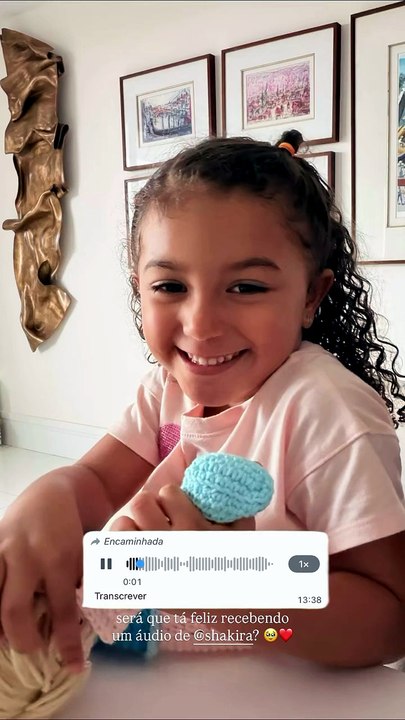 Filha de Léo Santana recebe elogio emocionante de Shakira; confira
