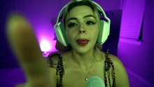 ASMR Lens Licking with Sideways Tongue Fluttering