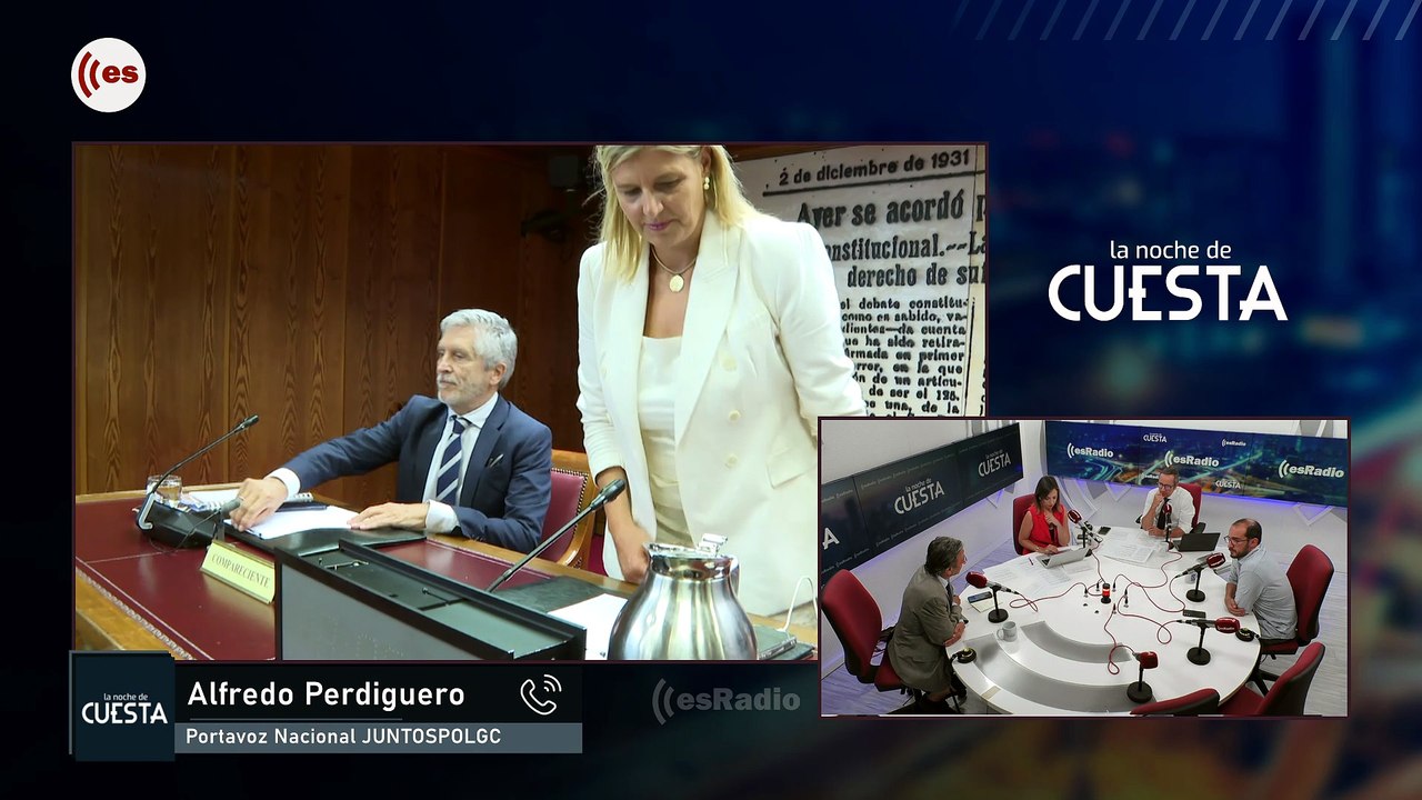 Tertulia de Cuesta: De las reacciones del Gobierno por David Sánchez a la tensión en Pamplona