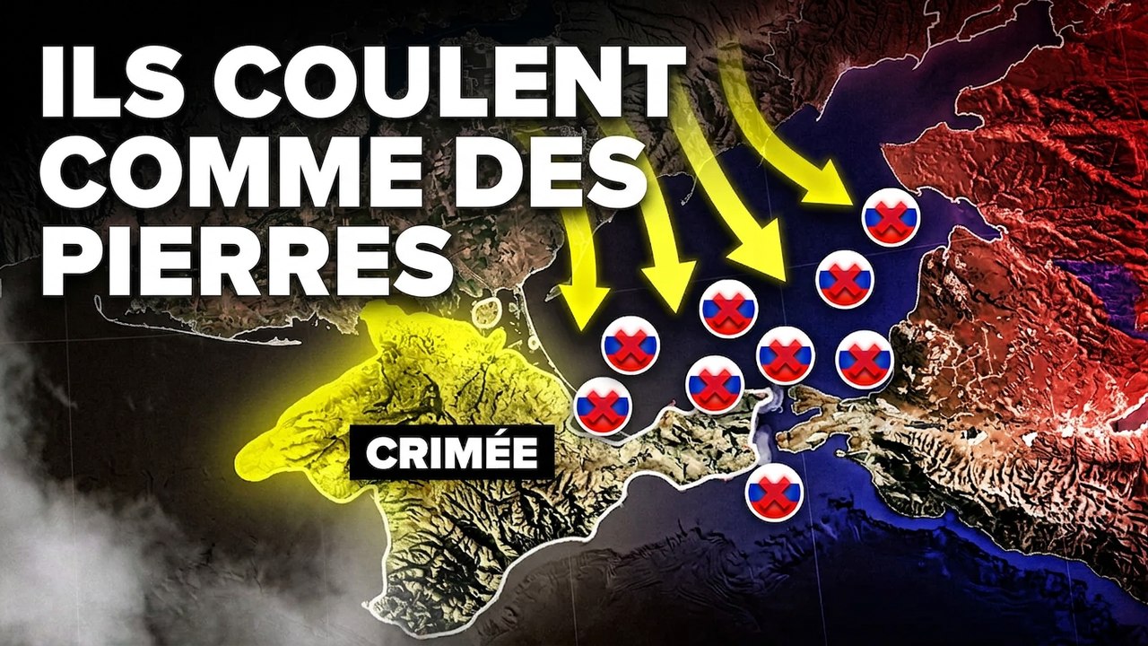 Changement de cap : l’Ukraine coule les navires russes les uns après les autres