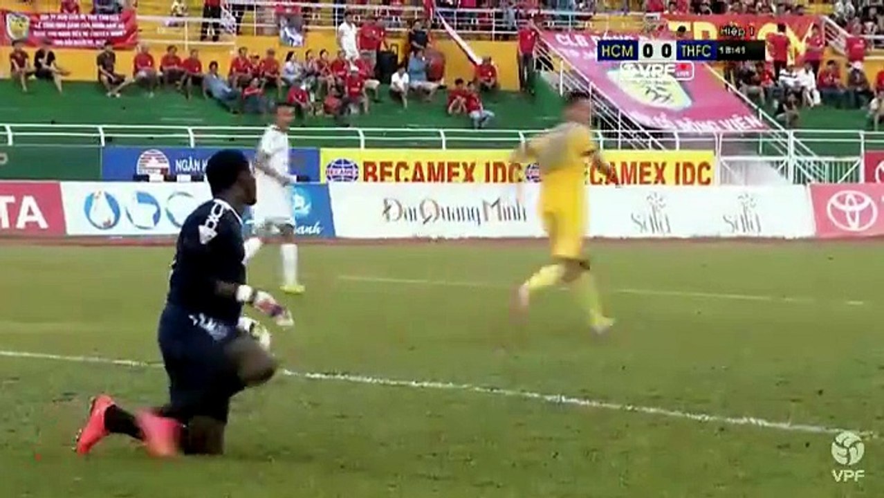 CLB TP HCM 0-0 Thanh Hóa - Goals and Highlights (28/6/2017) | HTV Thể Thao