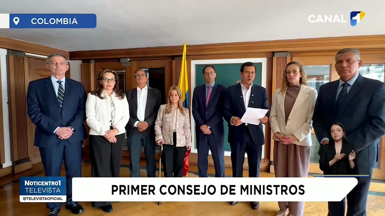 Abelardo de la Espriella convoca su primer Consejo de Ministros en la ciudad de Barranquilla