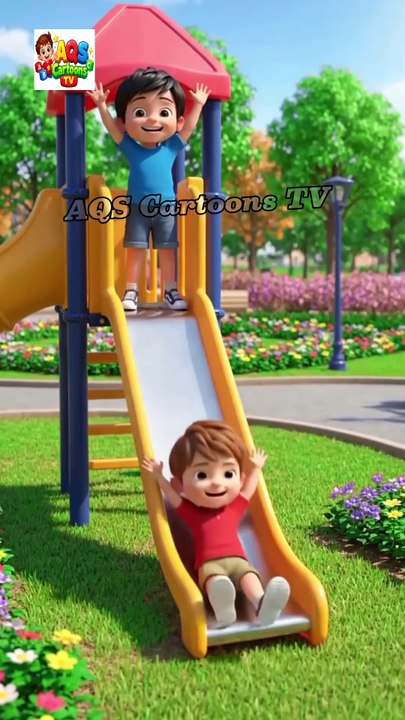 One Two Three |Learn Number| With Slide |Youtube Kids |AQS Cartoons TV