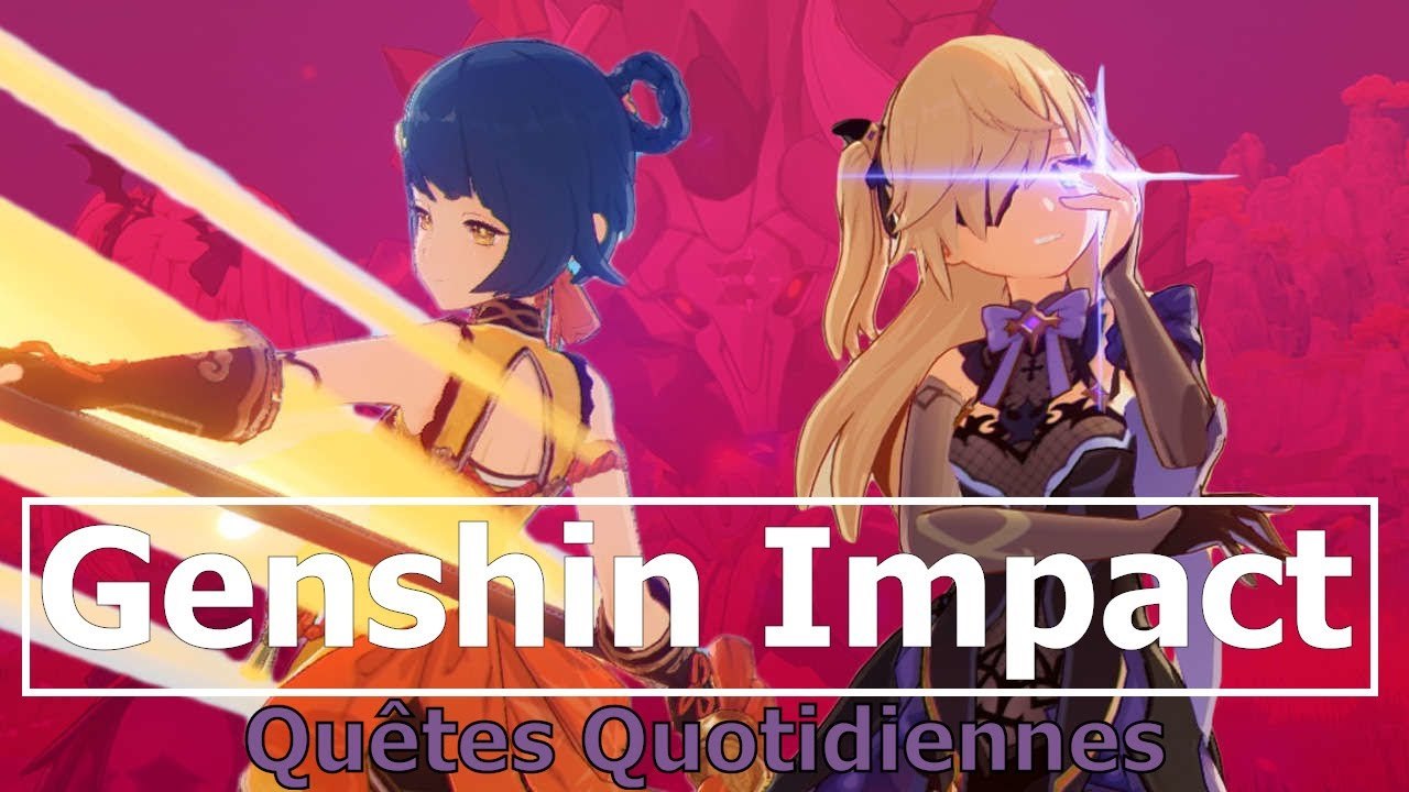 Genshin Impact FR | Live Chill, Quêtes quotidiennes, donjons ... #8 2/2