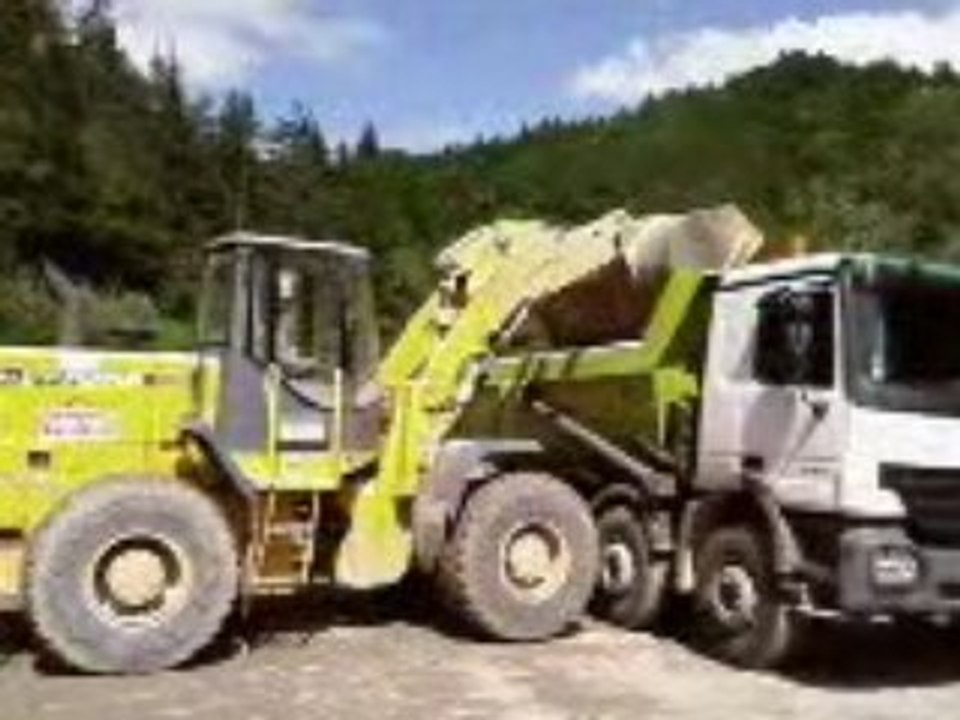 Chargement de camion