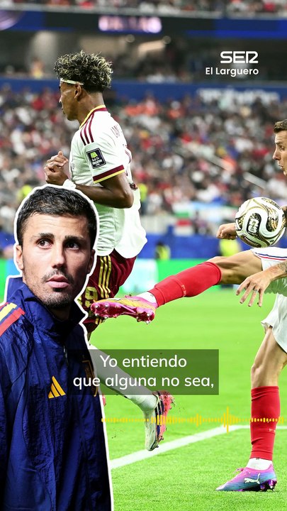 Rodri y Luis de la Fuente claman por las faltas a Lamine