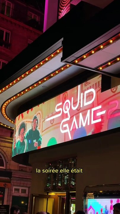 Mon expérience INCROYABLE à l'avant-première Squid Game Saison 2 Netflix | Grand Rex