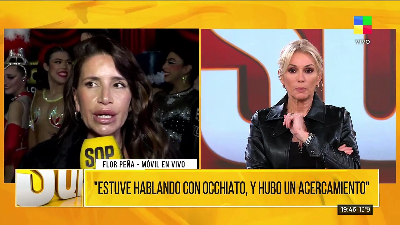 Florencia Peña reveló cómo está su relación con Nico Occhiato y contó por qué Marley no salió a defenderla