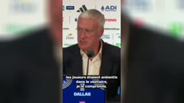 Bleus - Deschamps : “L’arbitre avait-il le niveau pour une demi-finale de Coupe du monde ?”