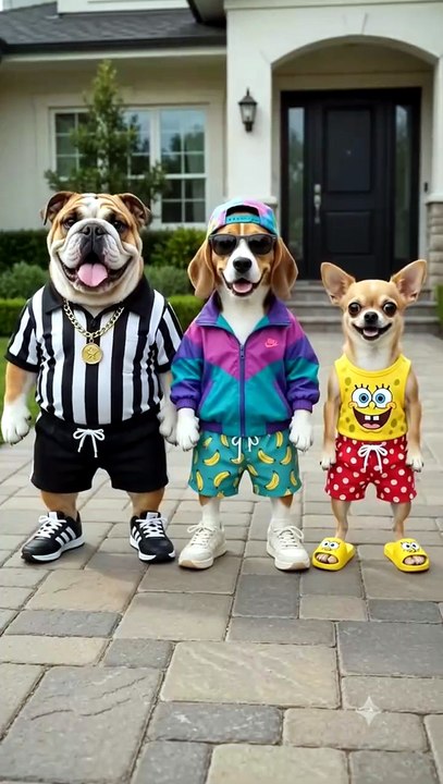 Chihuahua, Beagle, and BigBog