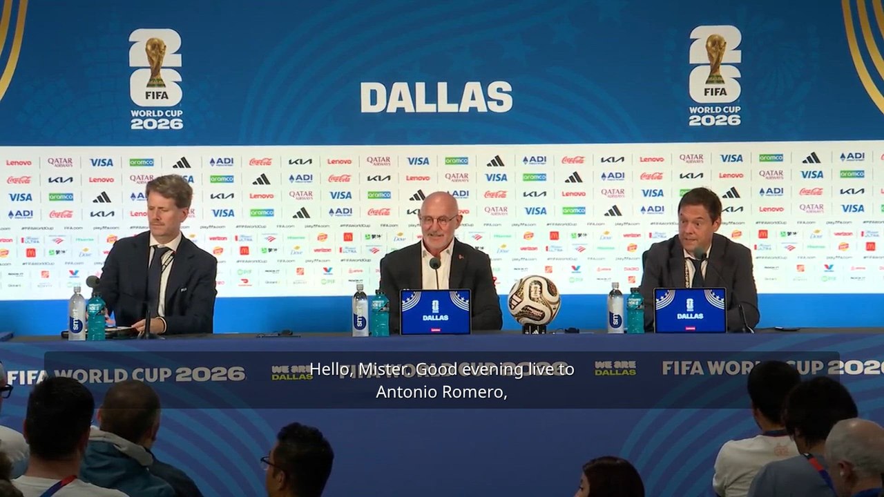 LUIS DE LA FUENTE PRESS CONFERENCE